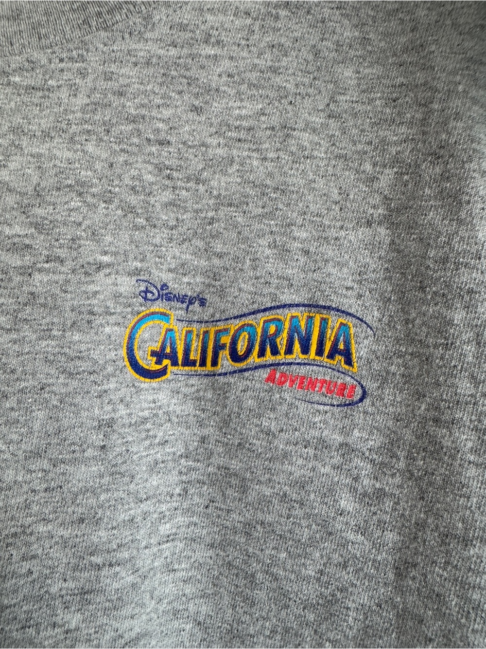 Vintage Disney California Adventure, Gray, Graphic T-Shirt, Child Size M - Picture 2 of 4
